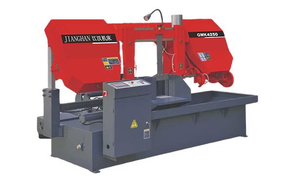 九湖镇GWK4250数控双柱卧式带锯床